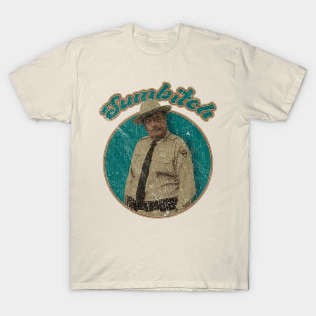 VINTAGE - Sumbitch Sheriff T-Shirt by maskangkung